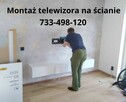 Montaż telewizora na ścianie ustawienie serwis anten