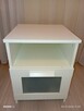 Ikea Stolik nocny Szafka biała - 6