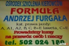 Szkoła Jazdy Lubaczów Formuła Andrzej Furgała - 5