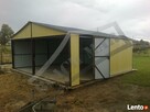 Garaż Blaszany 6x6 Dwuspadowy PRODUCENT PROFIL - 4