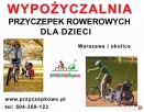 Wypożyczalnia przyczepek rowerowych dla dzieci Warszawa - 1