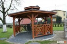 Promocja! Altanki altany wiaty zadaszenia gont podłoga - 5