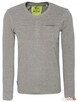 Szary t-shirt męski z długim rękawem Troll - 4