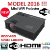 PROMOCJA Projektor Rzutnik LED WIFI 1200L HDMI HD