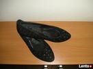 nowe czarne baleriny 38 24cm. House - 6