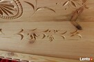 PIĘKNA BOGATO RZEŻBIONA GÓRALSKA PÓŁECZKA, SZAFKA - 5
