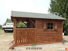 Domek + drewutnia kryta dachówką - 7