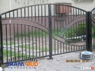 Brama uchylna metalowa - 2