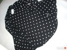 H&M narzutka Czarna Białe GROCHY NOWA 36 38 S M - 2