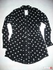 H&M narzutka Czarna Białe GROCHY NOWA 36 38 S M - 3