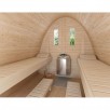 Sauna ogrodowa Domek saunowy POD 2,4x2,3metry dł - 7