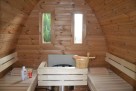 Sauna ogrodowa Domek saunowy POD 2,4x2,3metry dł - 6