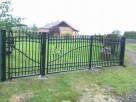 Balustrady, bramy, płoty kute, meble ogrodowe. - 3