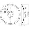 Talerz redlicy Accord 495390 - 4