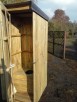 Toaleta drewniana ubikacja kibelek wychodek wc na budowę - 4