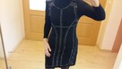 MONNARI suknia sukienka czarna z ćwiekami Glam Rock Style - 4