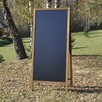 Duży potykacz reklamowy z tablicą kredową rozmiar XL160x72cm - 7