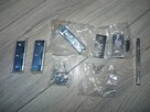Klamka porcelana duzy komplet NOWA drzwi zawiasy srubki - 5