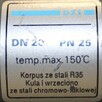 Zawory kulowe kołnierzowe DN 20, PN 25, DZT, Broen, zawór - 4