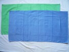 2 NOWE Ręczniki frotte bawełna 50 x 100cm Zielony i Niebiesk - 8