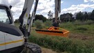 Łyżka kosząca Landreus 2m do minikoparki - 3