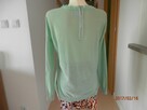 Bluzka Vero Moda Dzianina Bawełniana z Szyfonem Oversize - 4