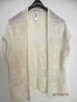 Blezer Kremowy Narzutka Kimono by UK 36 - 6