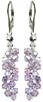 kolczyki z kryształów Swarovski szafir - 4