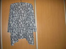sweter narzutka 42, bluzka, pasek skóra naturalna - 3
