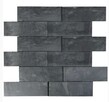 Panel elewacyjny Kamień naturalny Black Slate 36x10 - 1