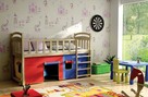 Super Bezpieczna antresola PORTOS masywne łóżka piętrowe - 1