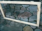 Rama okienna lustro aranżacja wnętrz obraz okno loft 105x59 - 2