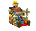 Zamek dmuchany tor przeszkód zjezdzalnia plac zabaw Producen - 5