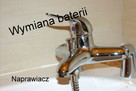 montaż wymiana kranu baterii w umywalce Warszawa - 3