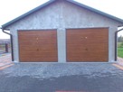 RomStal - Garaż OCEPLANY - 6x6m z dwoma bramami oraz drzwiam - 8