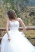 Śmietankowa suknia ślubna - 2