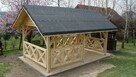 WIATA GARAŻOWA drewna carport garaż altana 3,3x7 - 6