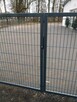 Brama ocynkowana malowana dwuskrzydłowa wypełniona panelem 2 - 2