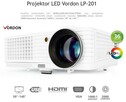 Projektor LED Vordon LP-201 plus ekran 175 cm - 1