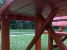 Meble ogrodowe STÓŁ ŁAWA 150 cm jedyne solidne. - 2