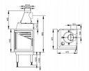 Nordpeis wkład kominkowy N-36A - akumul. VAT - 3