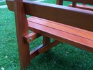 Meble ogrodowe STÓŁ ŁAWA 150 cm jedyne solidne. - 3