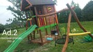 Domek ogrodowy ze zjeżdżalnią dla dzieci - 4