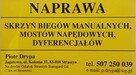 naprawa mostów napędowych dyferencjałów dyfrów BMW Mercedes - 14