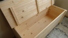 Skrzynia drewniana boazeria pióro-wpust 120X50X45 - 9