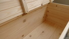 Skrzynia drewniana boazeria pióro-wpust 120X50X45 - 5