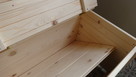 Skrzynia drewniana boazeria pióro-wpust 120X50X45 - 13