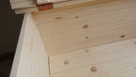 Skrzynia drewniana boazeria pióro-wpust 120X50X45 - 14
