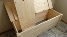 Skrzynia drewniana boazeria pióro-wpust 120X50X45 - 11