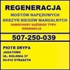 Naprawa regeneracja mostów napędowych i skrzyń biegów - 1